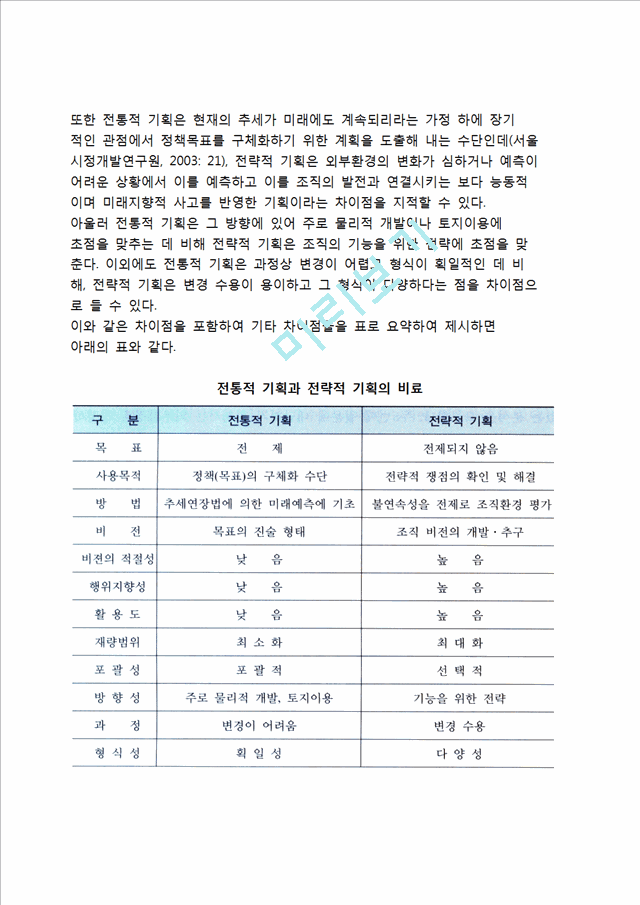 [전략적기획] 전략적 기획의 의의(개념, 이점과 비판), 전략적 사고의 중요성.hwp